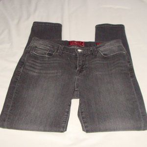 LUCKY BRAND Medium Gray Wash "BROOKLYN SKINNY" Jeans Sz 4/27